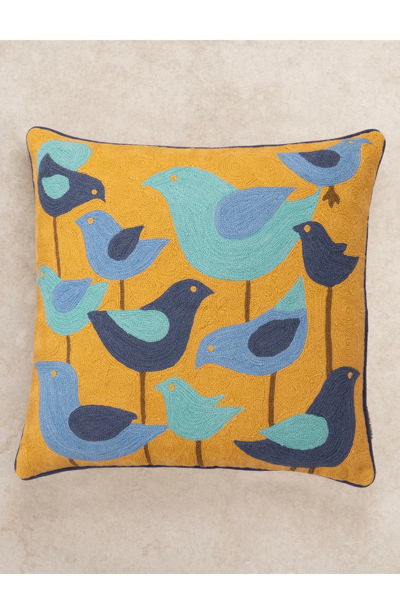 GAURI KOHLI Aloha Throw Pillow Cover, Alternate, color, Blue