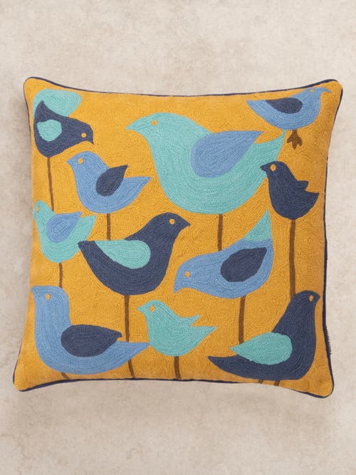 Gauri Kohli Aloha Throw Pillow Cover In Multi