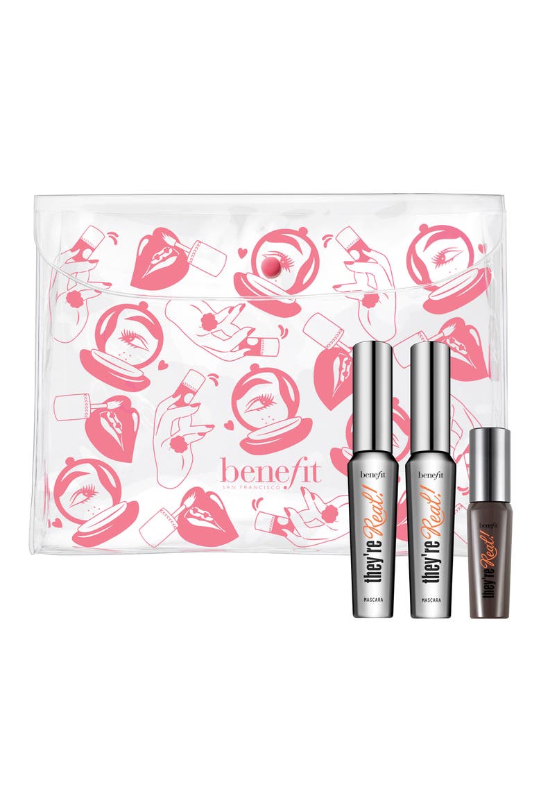 They're Real! Lash Stash Full Size & Mini Lengthening Mascara Set $65 Value, Alternate, color, NO COLOR