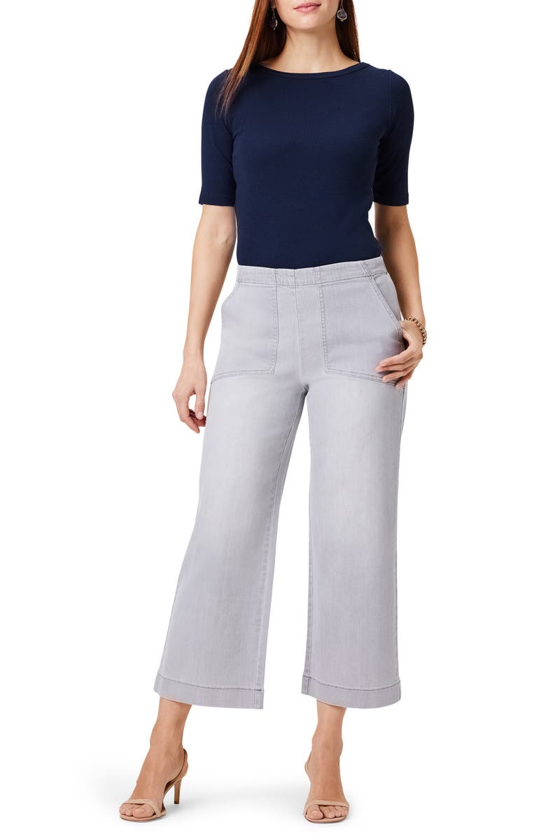 NIC+ZOE All Day Wide Leg Crop Jeans, Alternate, color, 