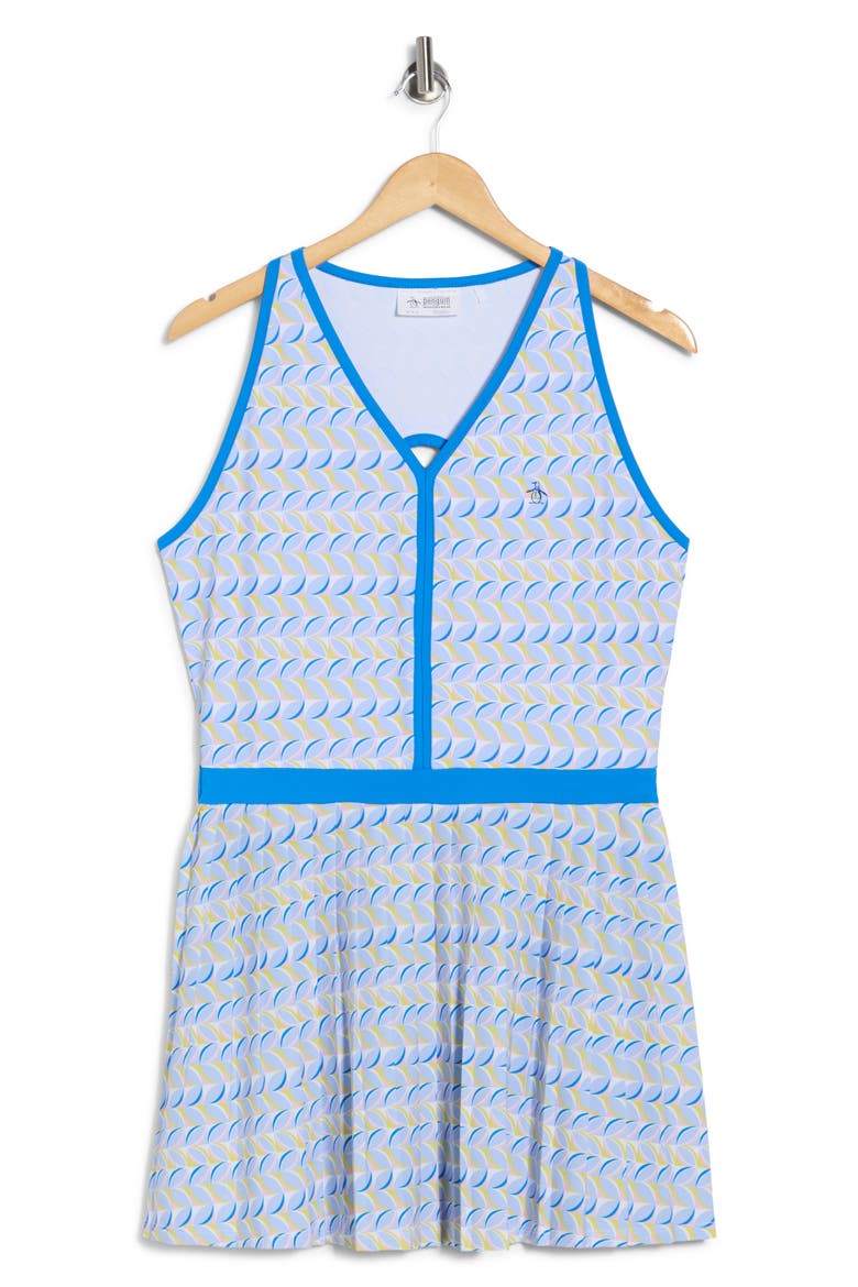 Cutout Knit Activewear Dress, Alternate, color, BRIGHT WHITE