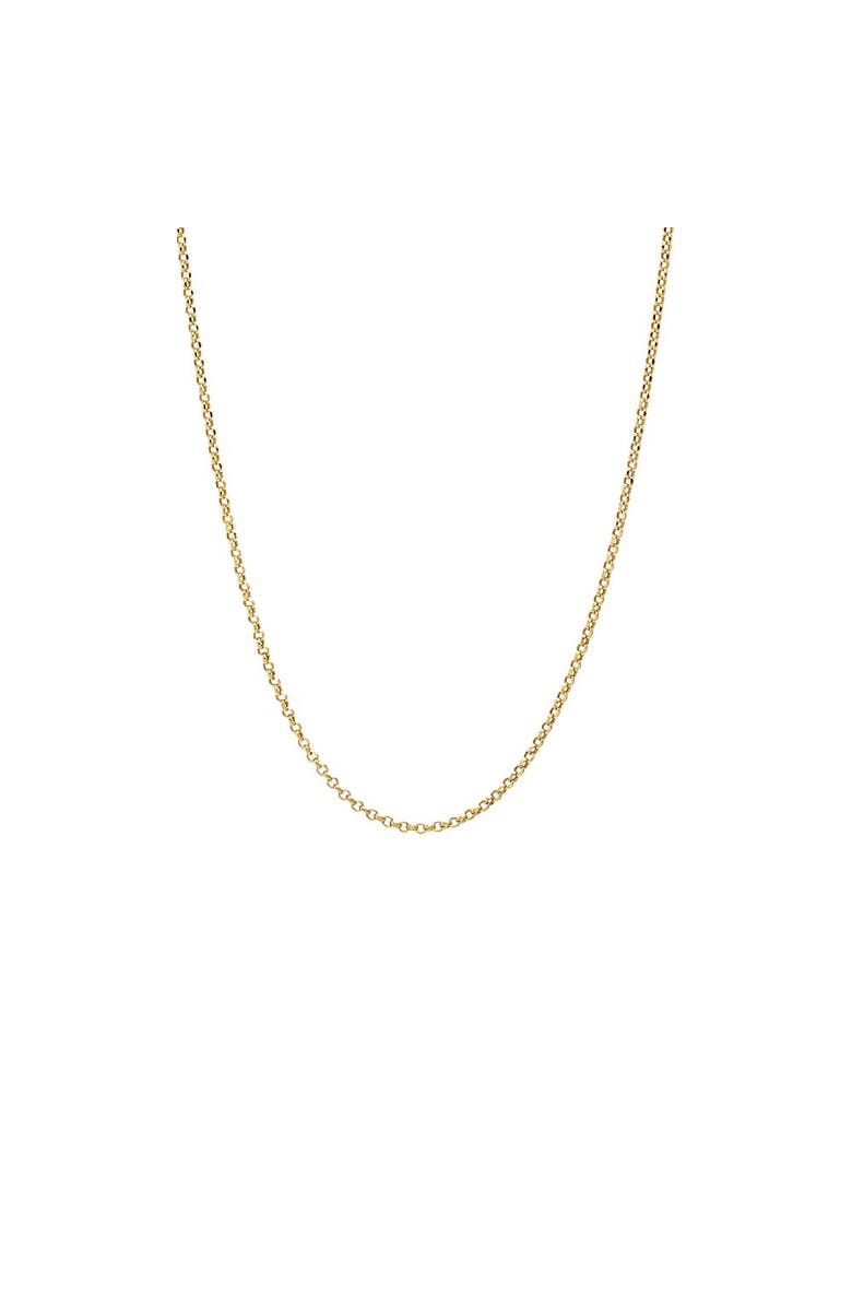 BY ADINA EDEN Round Link Chain Necklace 14K, Main, color, 14K Gold - 16 Inch