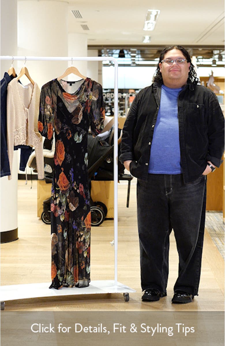 Tiwa Floral Puff Sleeve Maxi Dress, sales video thumbnail