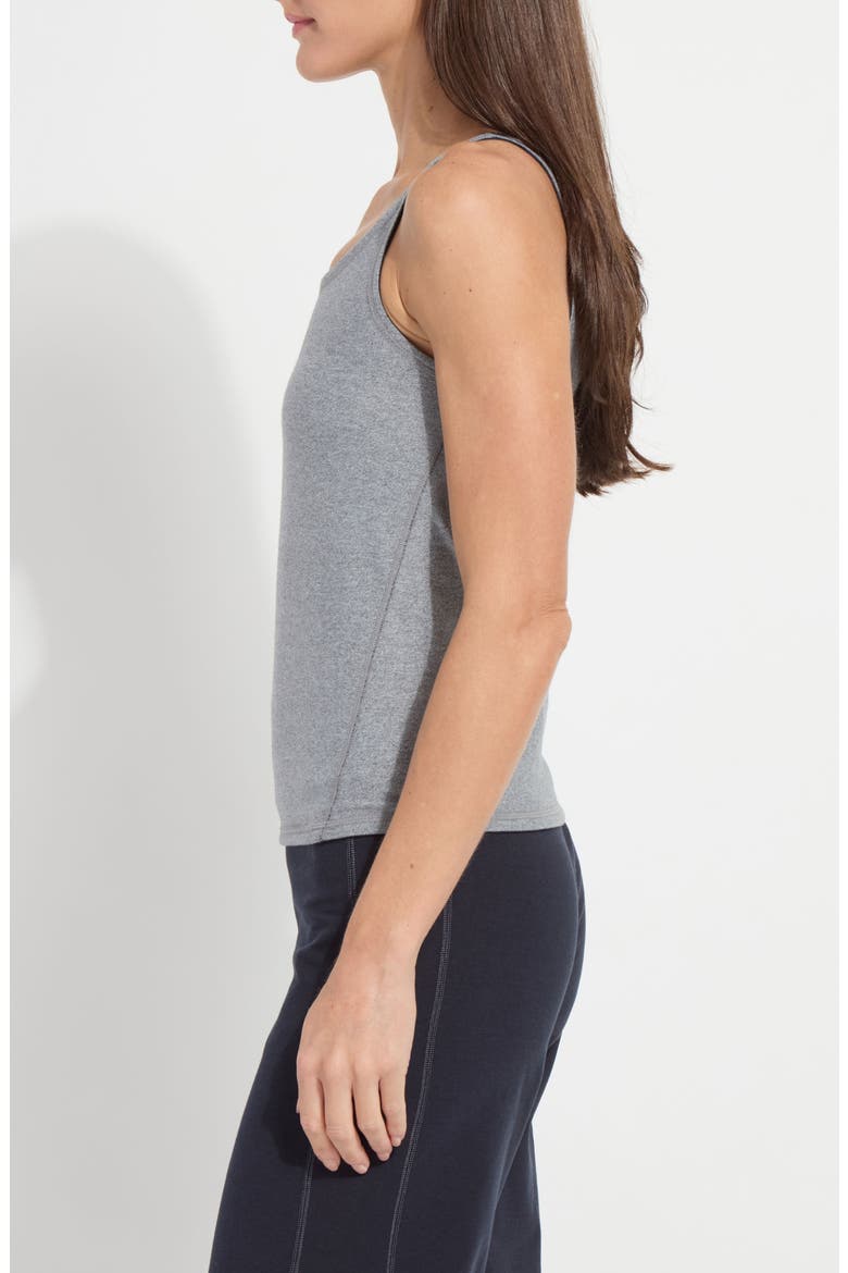 Reversible Cotton Blend Tank, Alternate, color, TRUE NAVY/ GREY MELANGE