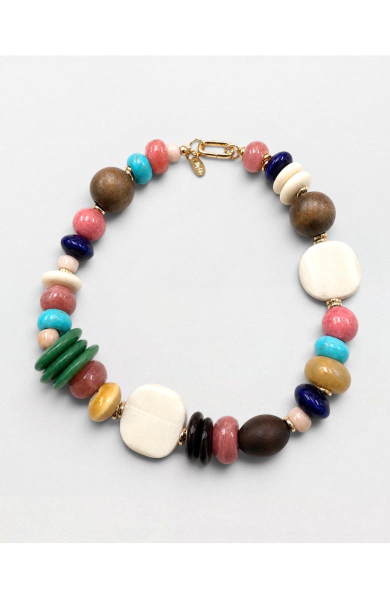 By Lilla Fruta Necklace, Main, color, Multi