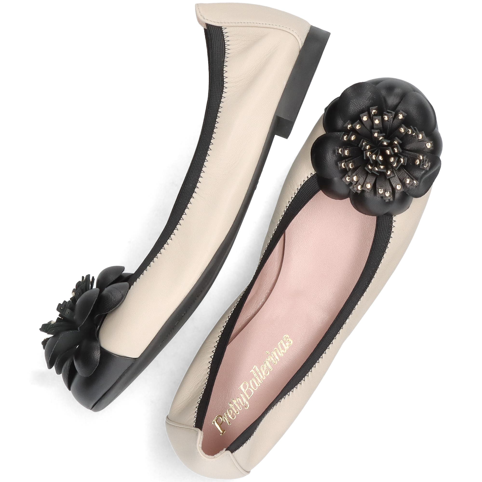 Pretty Ballerinas Flower ballet flat, Alternate, color, Ivory