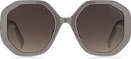 Marc Jacobs 53mm Gradient Round Sunglasses
