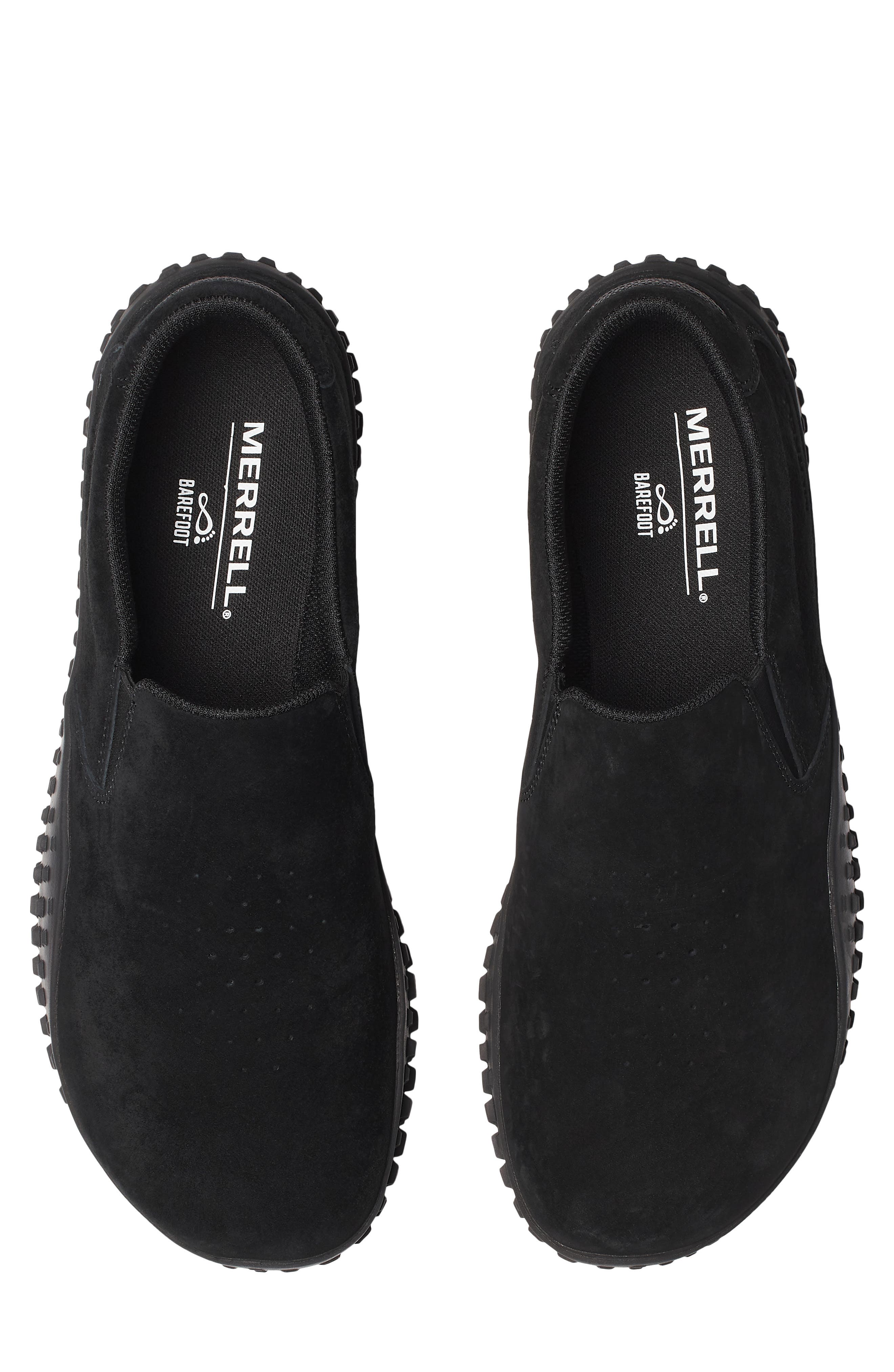 Merrell Wrapt Slip-on Waterproof Hiking Sneaker, Alternate, color, Black