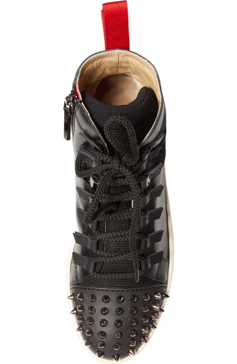Christian Louboutin Smartic Spike High Top Sneaker, Alternate, color,