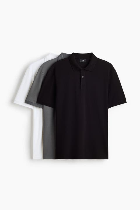 3-pack Regular-fit Polo Shirts