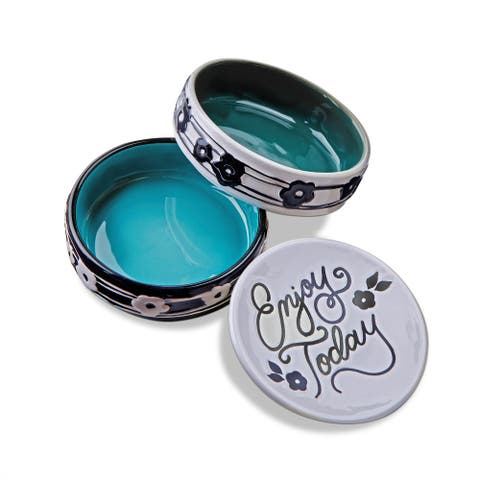 Stacking Trinket Dish S/3 Multi Earthenware Everyday