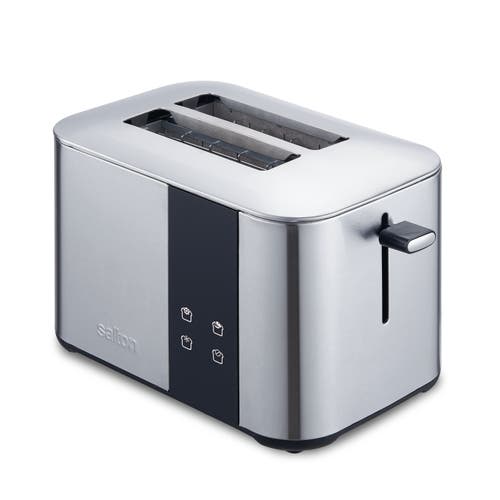 Salton Stainless Steel Digital Countdown Toaster - 2 Slice In Silver