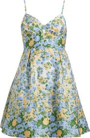 Sister Jane Marigold Jacquard Minidress