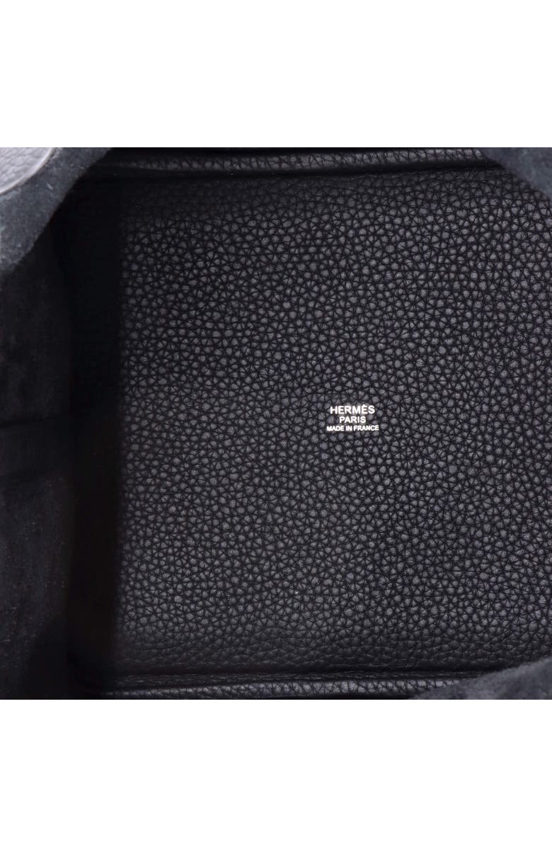 Pre-Owned Hermes Picotin Lock Bag Clemence MM, Alternate, color, Noir