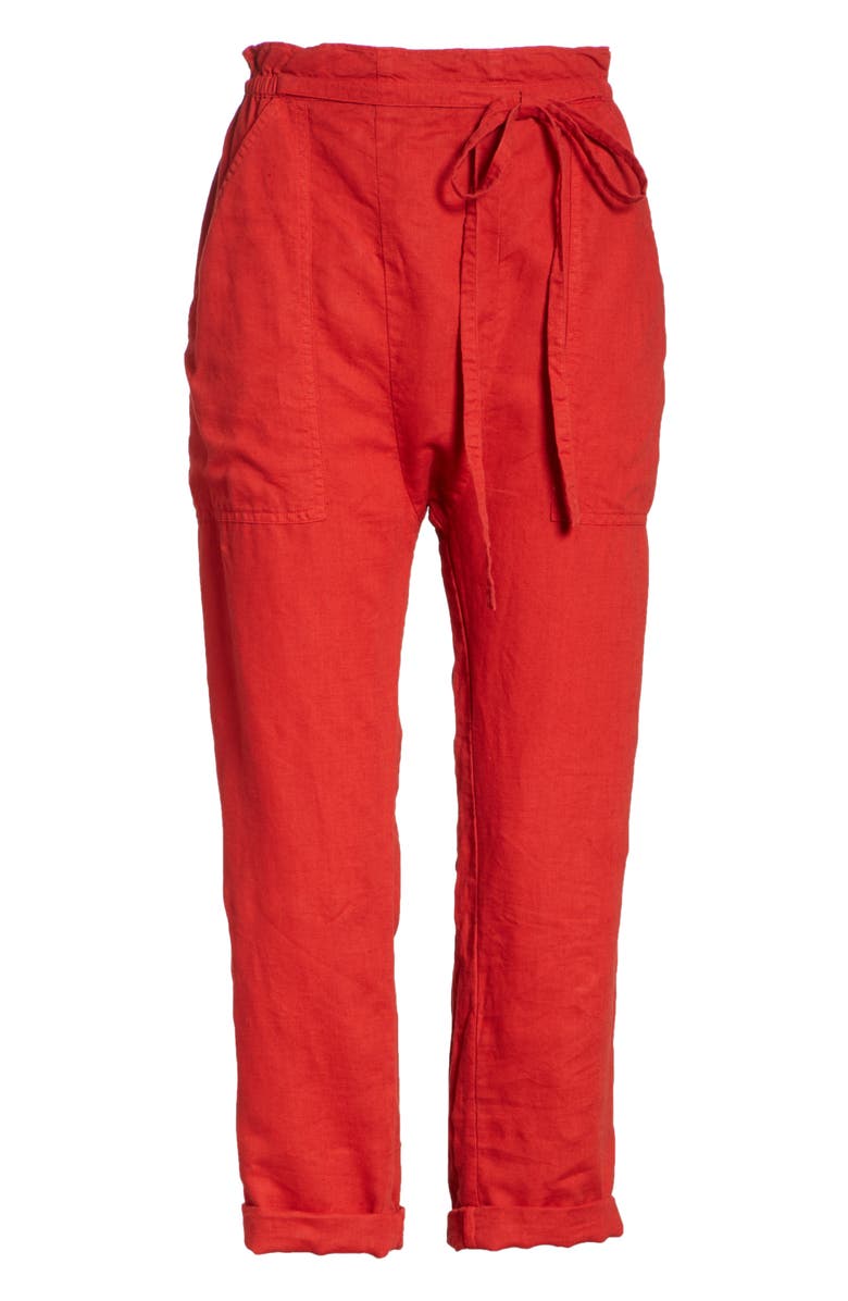 THE GREAT. The Paper Bag Harem Pants, Alternate, color, 