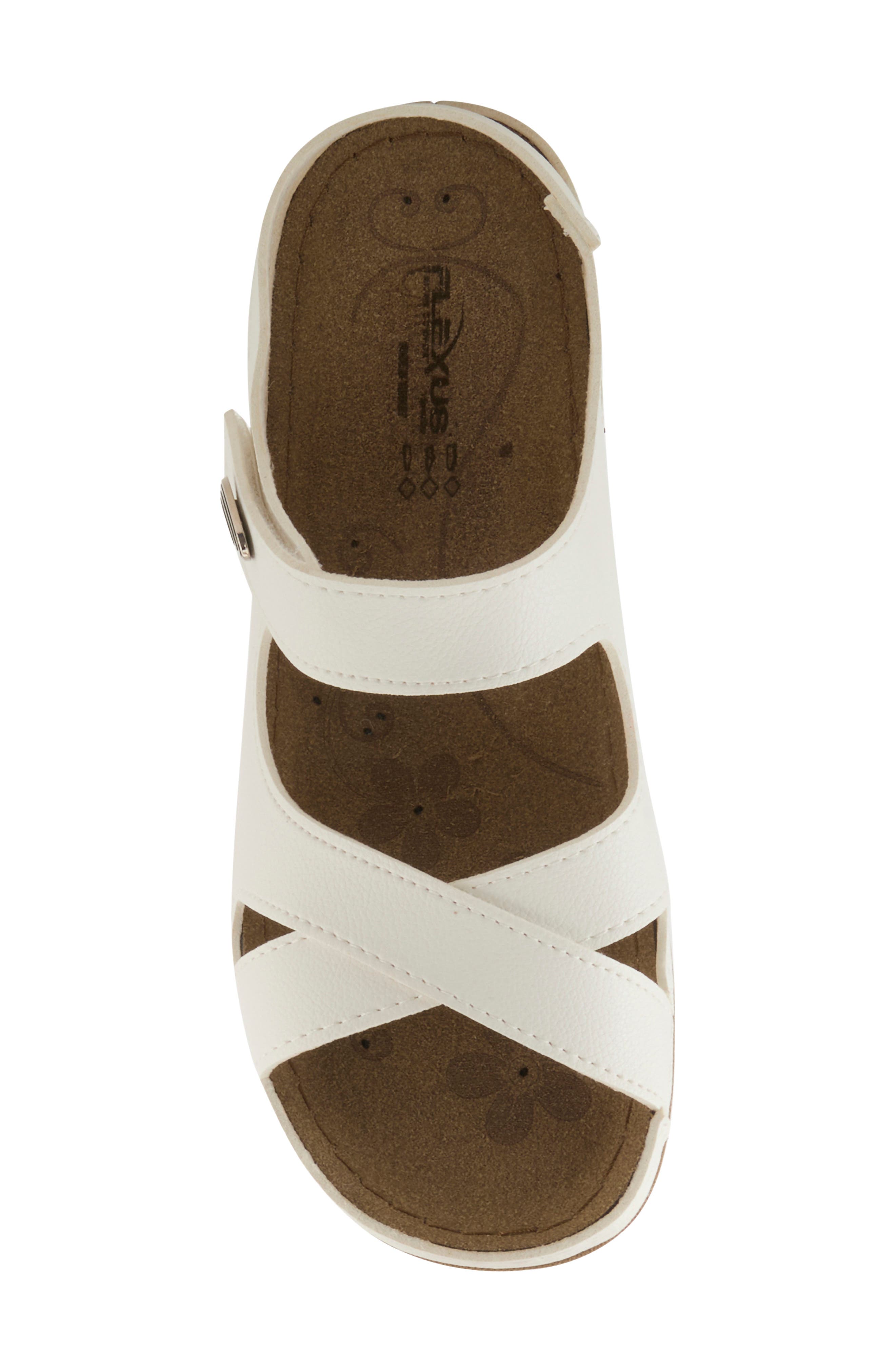 Slingback Sandal, Alternate, color, WHITE