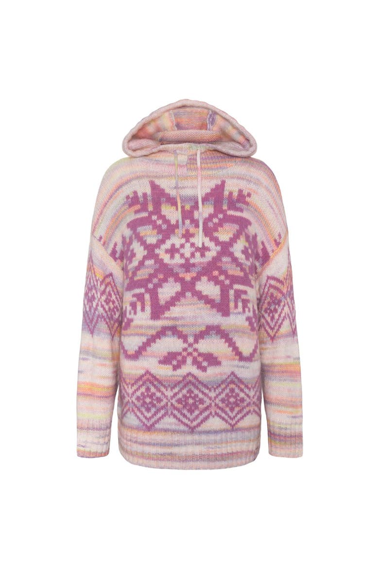 Rachel Knit Hoodie - Women's, Alternate, color, Bloom