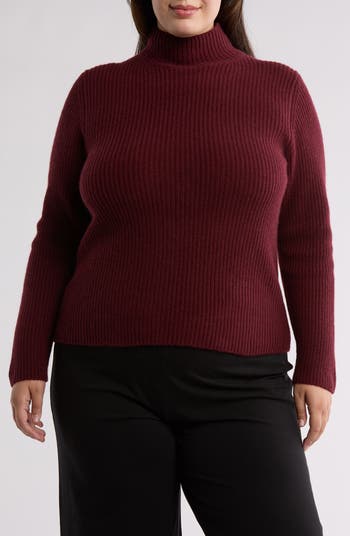 NWT Vince Mock Neck Wool & orders Cashmere Sweater