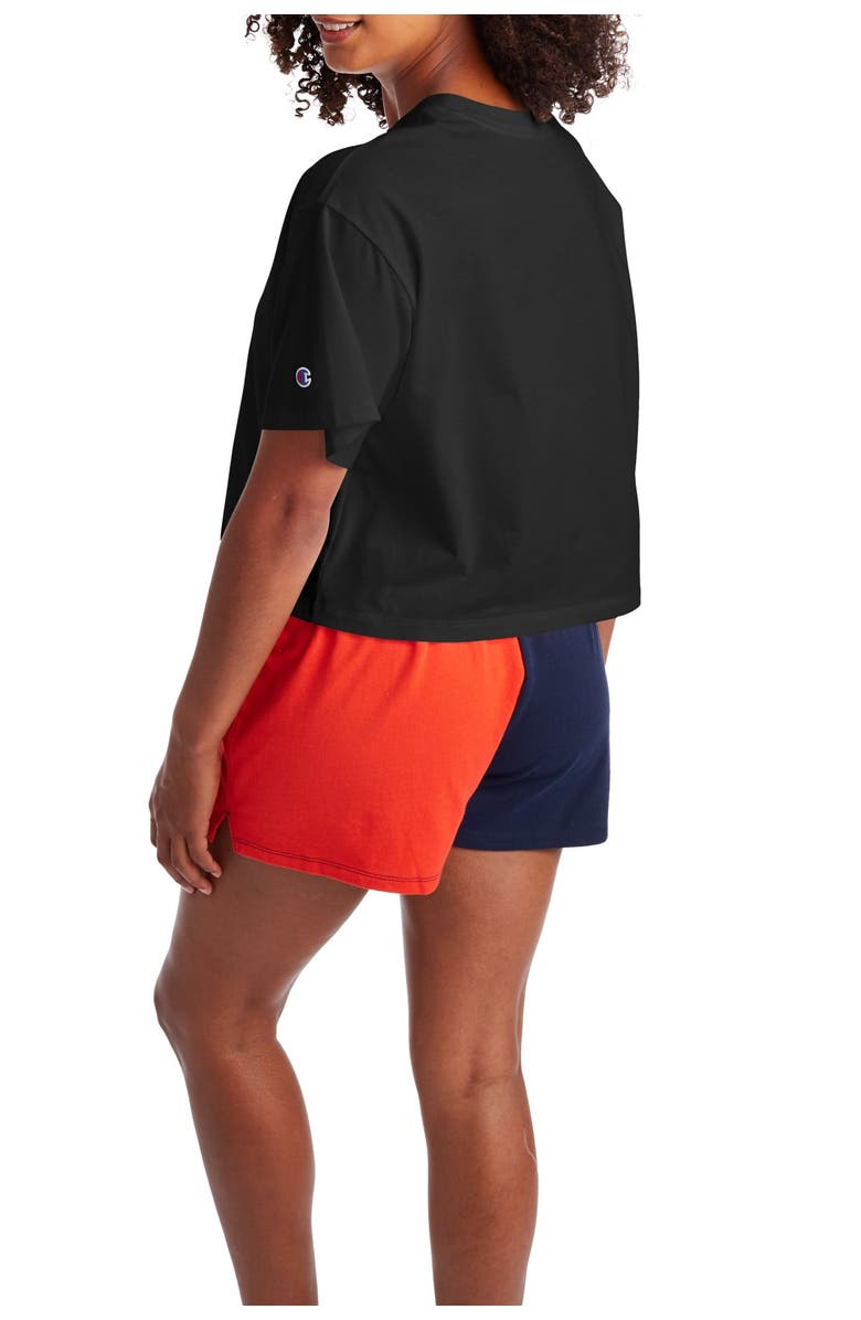 Champion The Cropped Logo T-Shirt, Alternate, color,