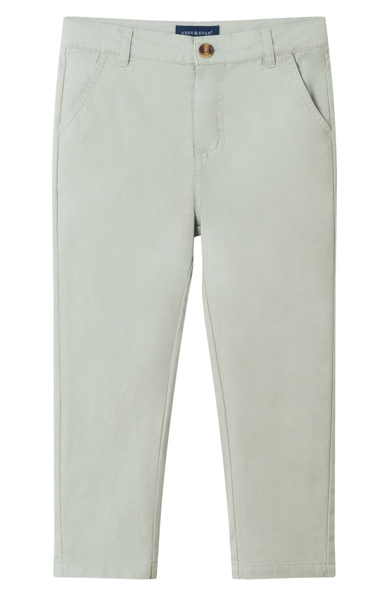 Andy & Evan Kids' Vest, Button-Up Shirt, Pants & Bow Tie Set, Alternate, color, Mid Blue