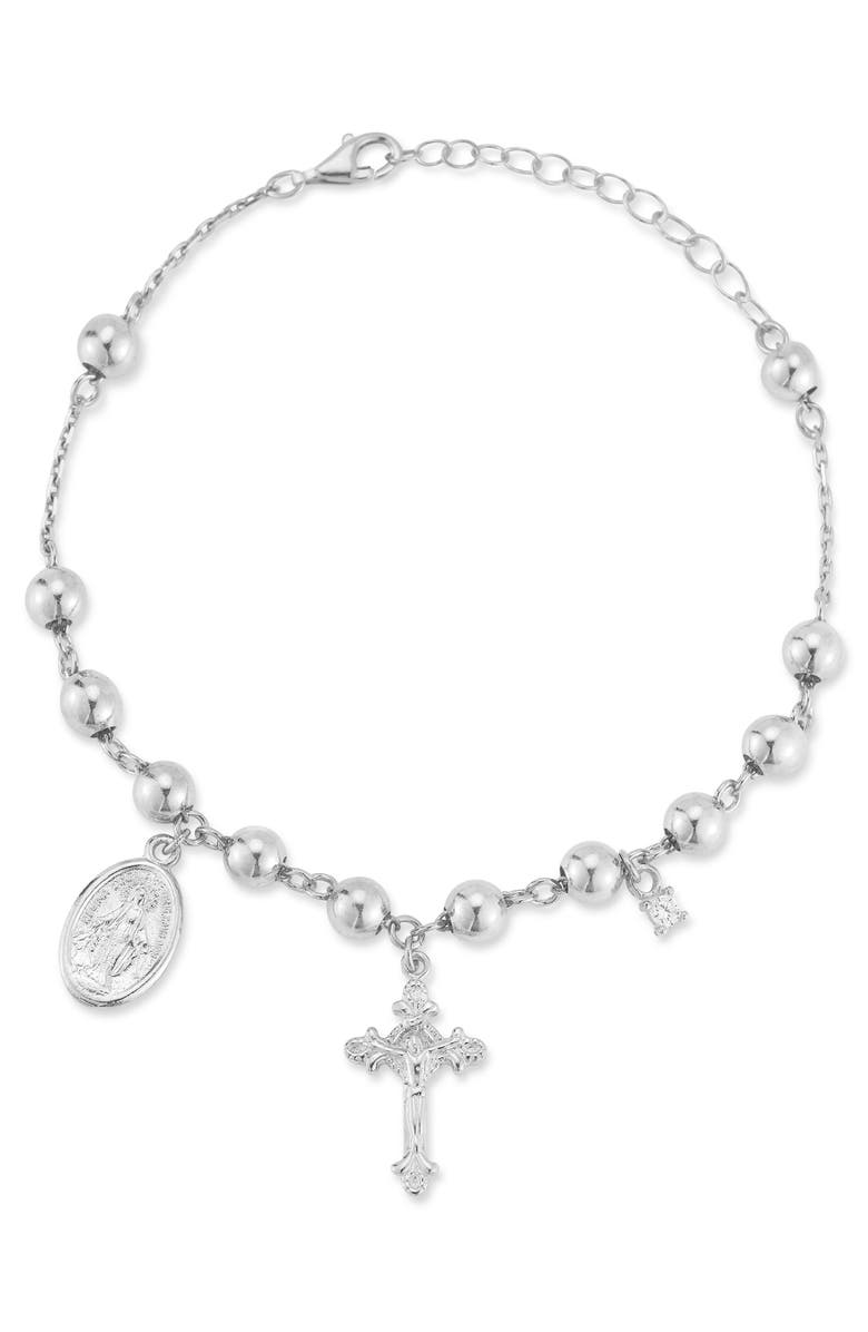 SPHERA MILANO Rosary Bracelet, Main, color, 