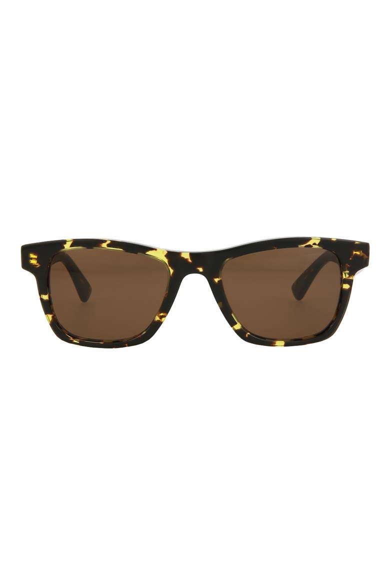 51mm Square Sunglasses, Main, color, HAVANA HAVANA BROWN