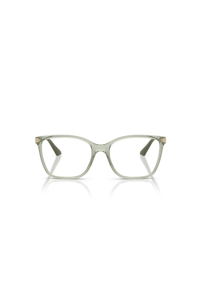 51mm Square optical glasses, Alternate, color, Green