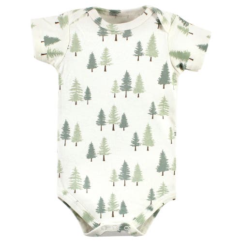 Hudson Baby Soft Cotton Bodysuit Triple Pack