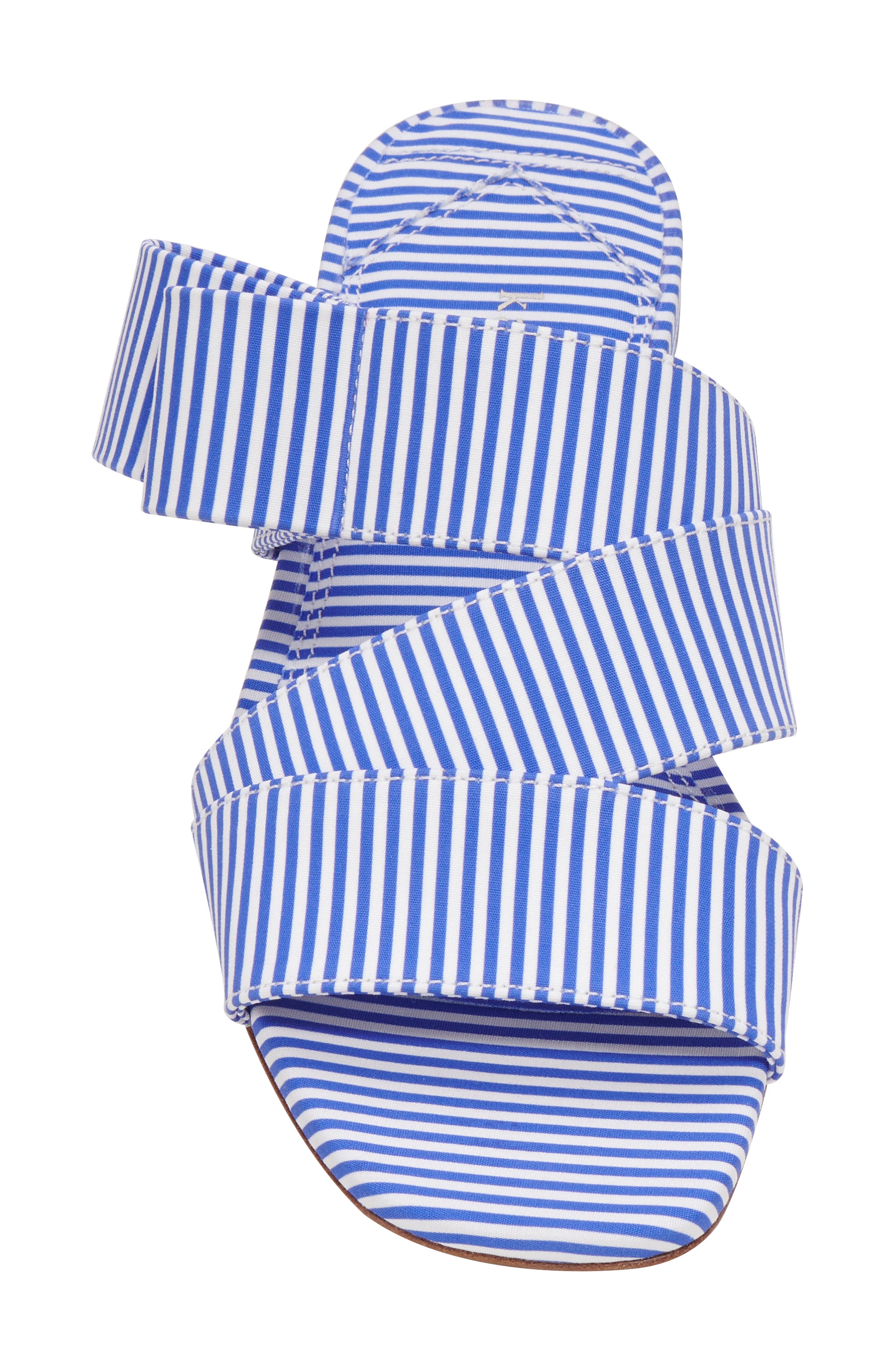Kate Spade New York bianca stripe slide sandal, Alternate, color, 