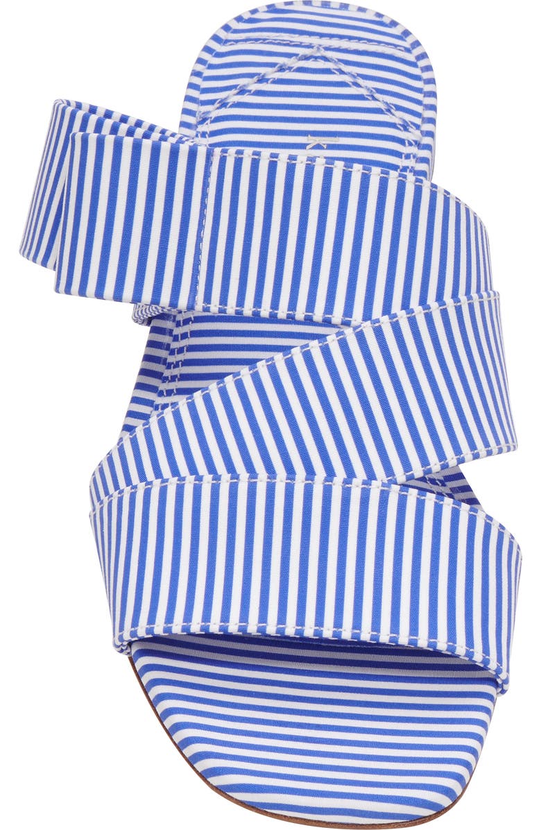 Kate Spade New York bianca stripe slide sandal, Alternate, color,