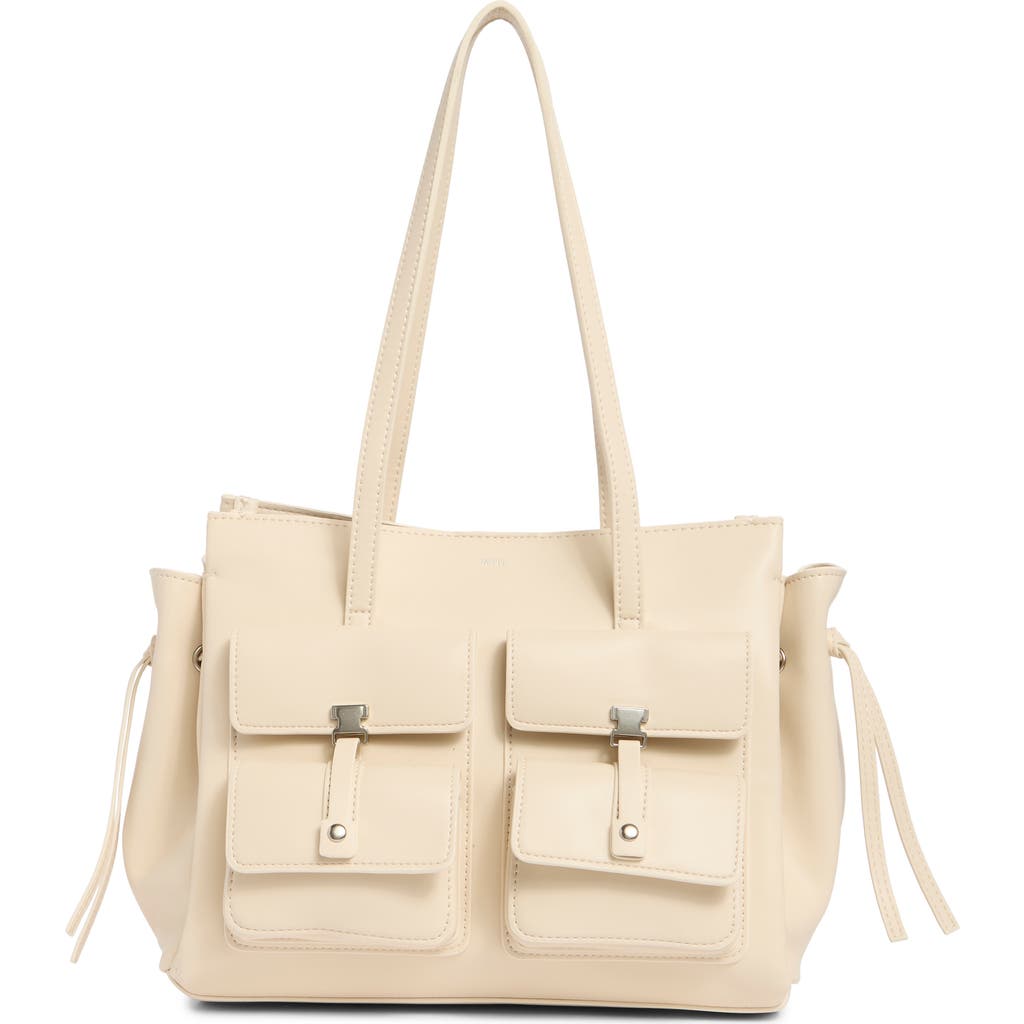 Jw Pei Linda Faux Leather Tote In White