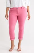 KUT from the Kloth Amy Frayed Crop Slim Straight Leg Jeans