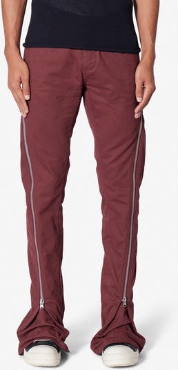 D519 Zip Flare Leg Jeans