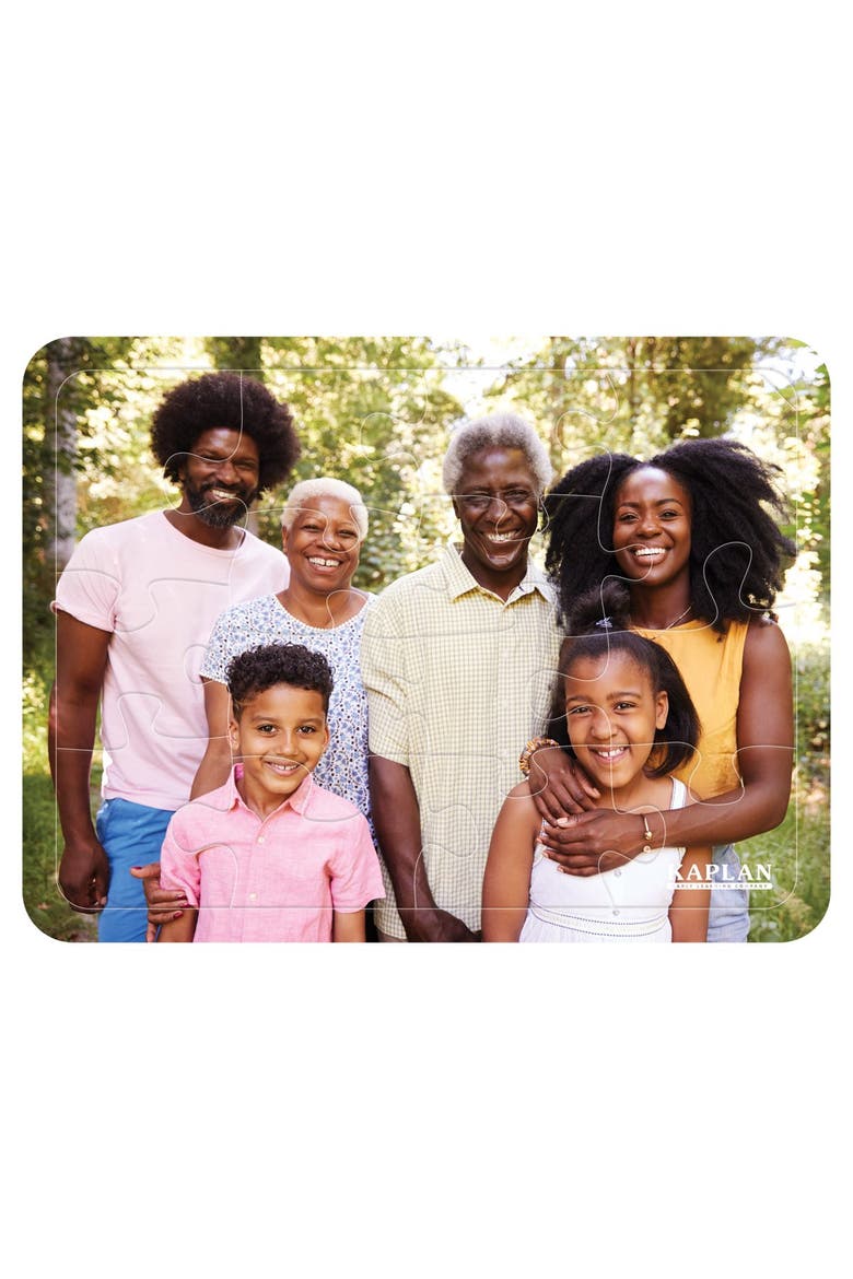 Families of the World Puzzles - Set of 6, Alternate, color, Multicolored