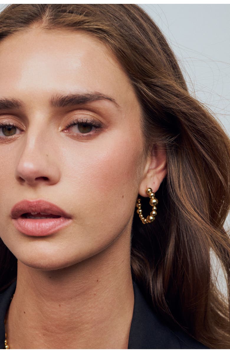 Sif Jakobs Jewellery Earrings Bormio Circolo, Alternate, color, 18K Gold Plated