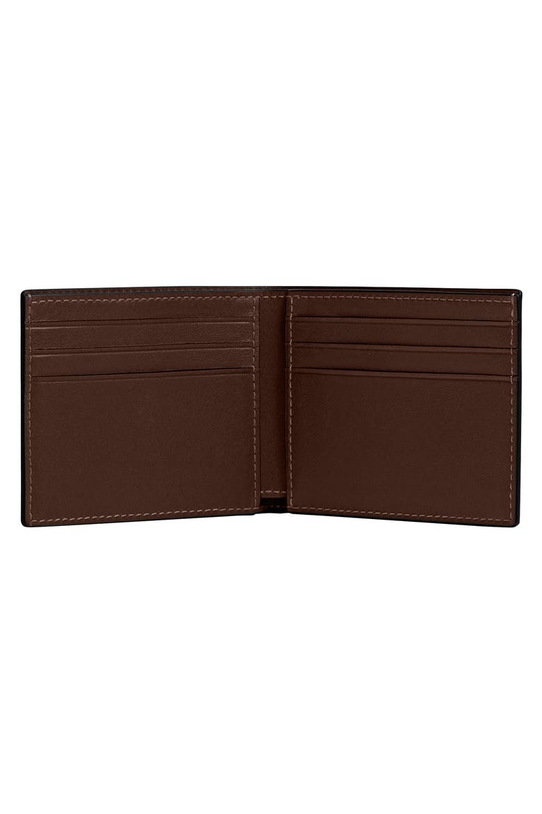 Slim Leather Bifold Wallet, Alternate, color, MAPLE