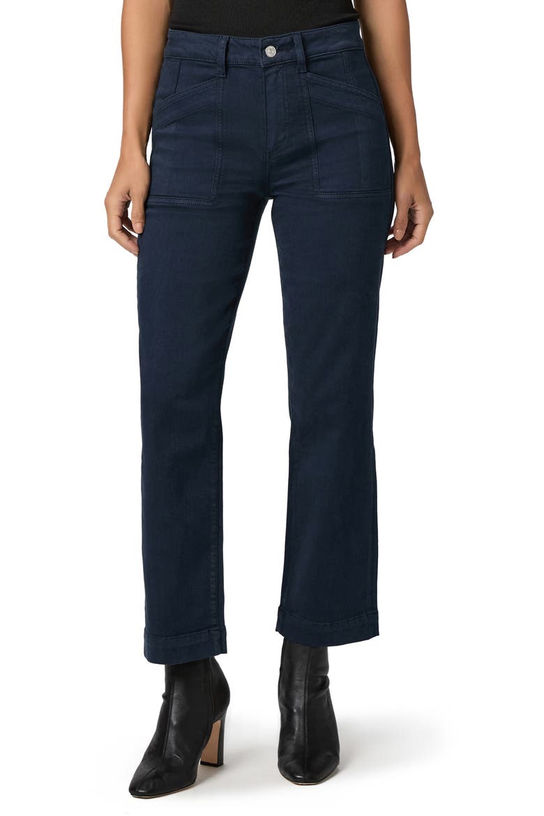 Quincy Ankle Straight Leg Jeans, Main, color, VINTAGE NAVY SEASCAPE