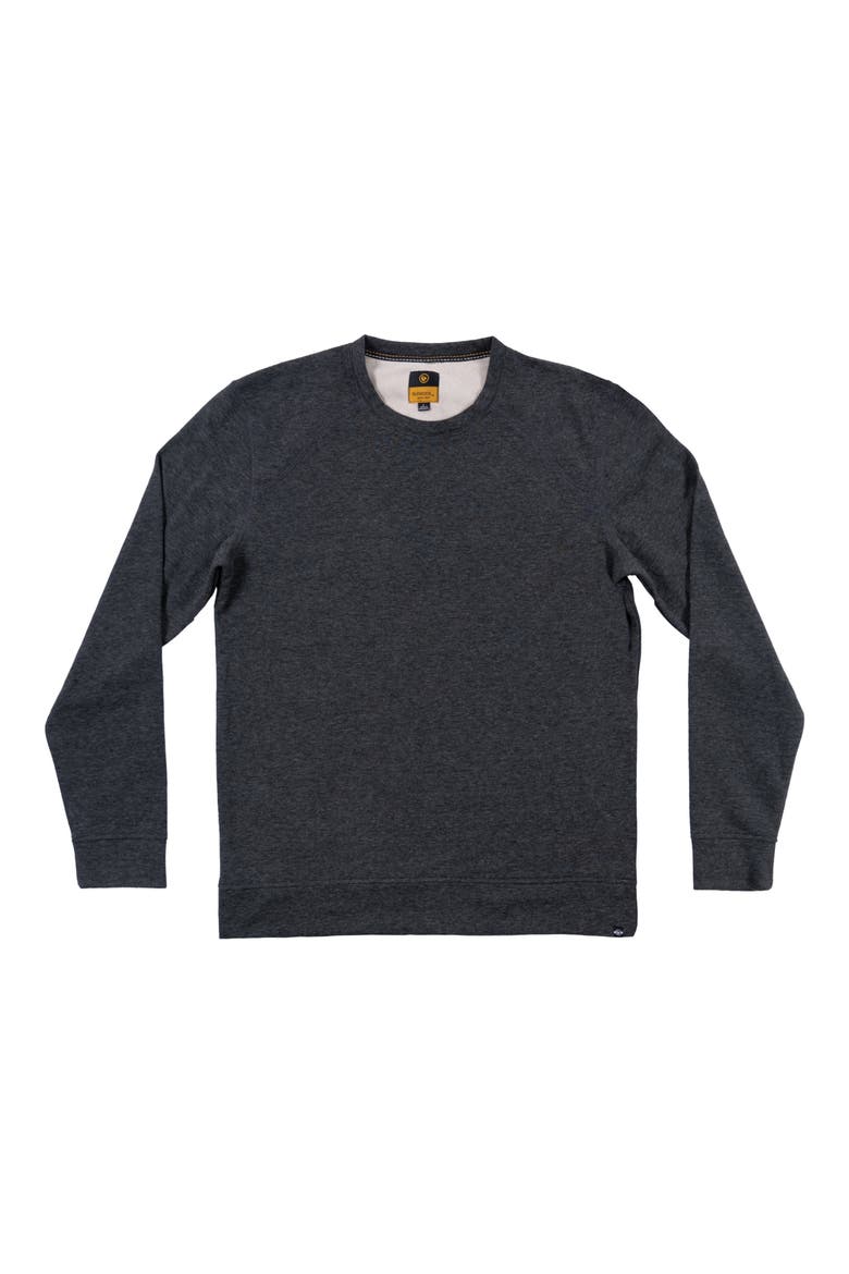 Knit Sweatshirt, Main, color, BLACK