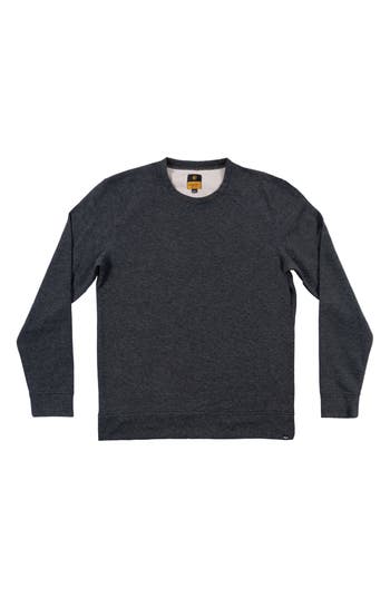 Burnside Knit Sweatshirt In Gray
