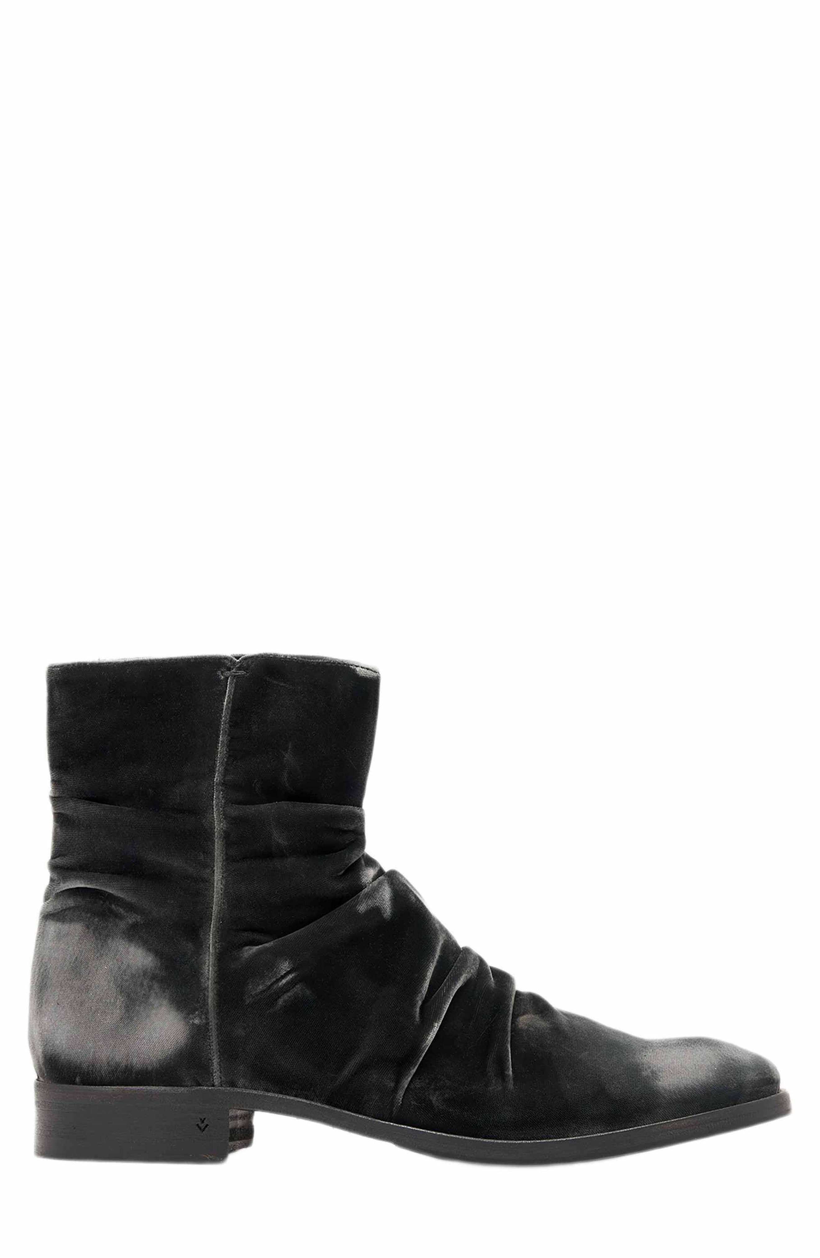 Morrison Sharpei Leather Boot, Alternate, color, BLACK