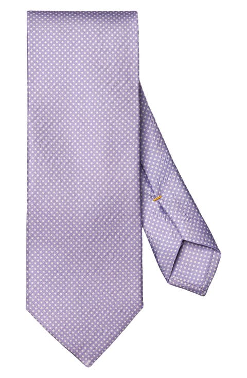 Polka Dot Silk Tie
