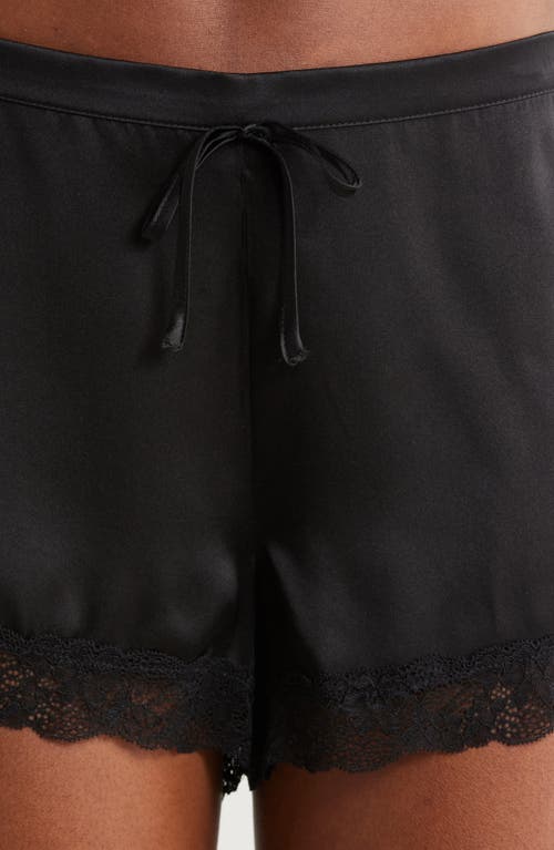 Etam Milky Silk Pajama Shorts