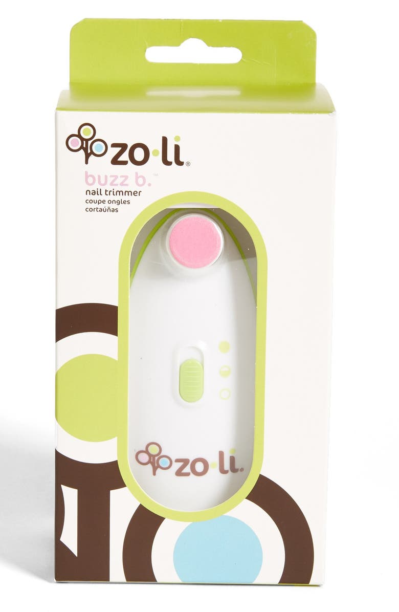 ZoLi 'BUZZ B.<sup>™</sup>' Nail Trimmer, Replacement Pads & Storage Case, Main, color, 