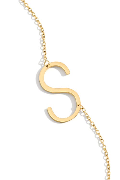 Mint & Lily Statement Initial Necklace