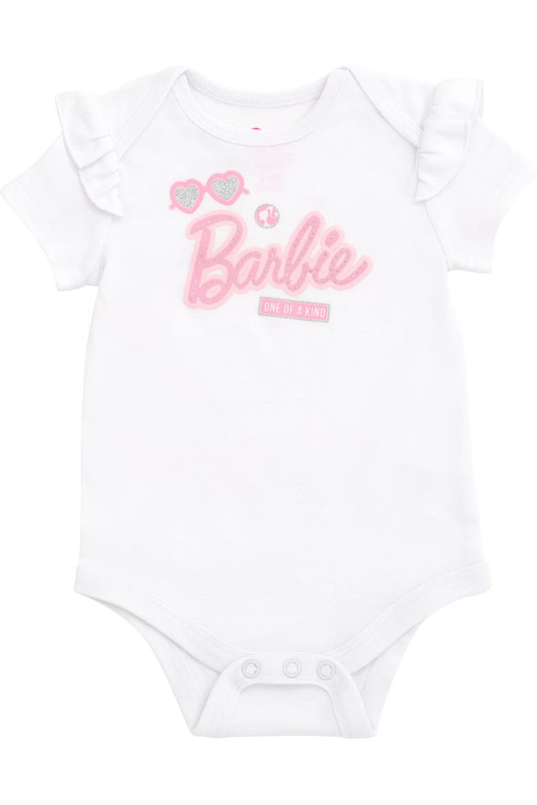 Glitter Bodysuit and Skirt Set, Alternate, color, Pink Gingham