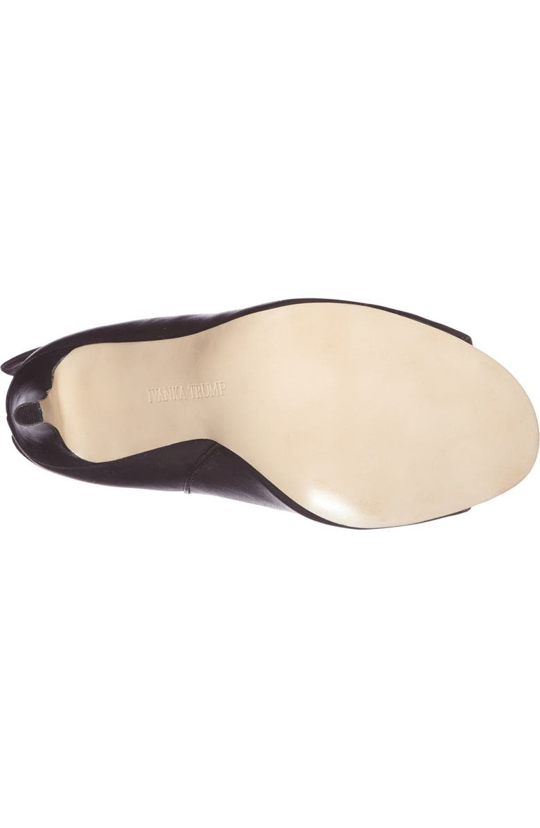 Ivanka Trump 'Derri' Peep Toe Bootie, Alternate, color,