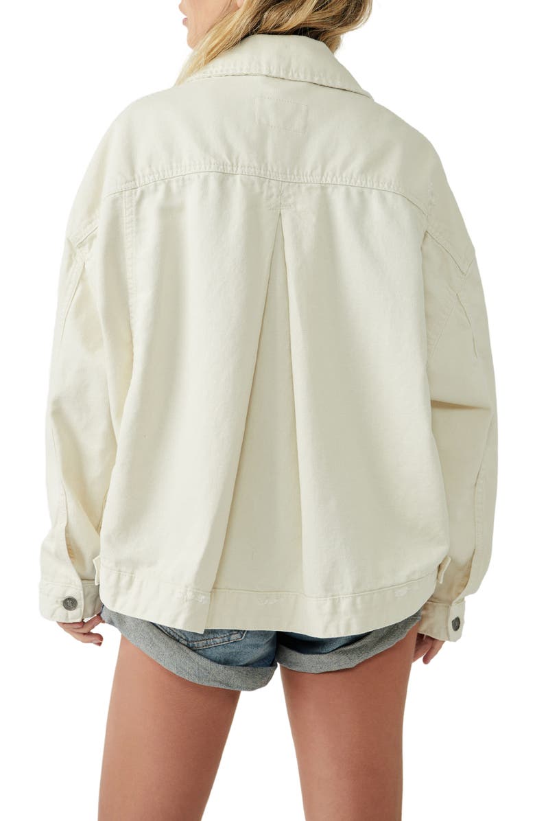 Free People Opal Swing Denim Jacket, Alternate, color, 