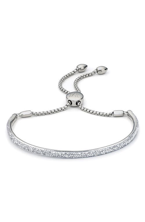 Monica Vinader Fiji Diamond Bar Bracelet