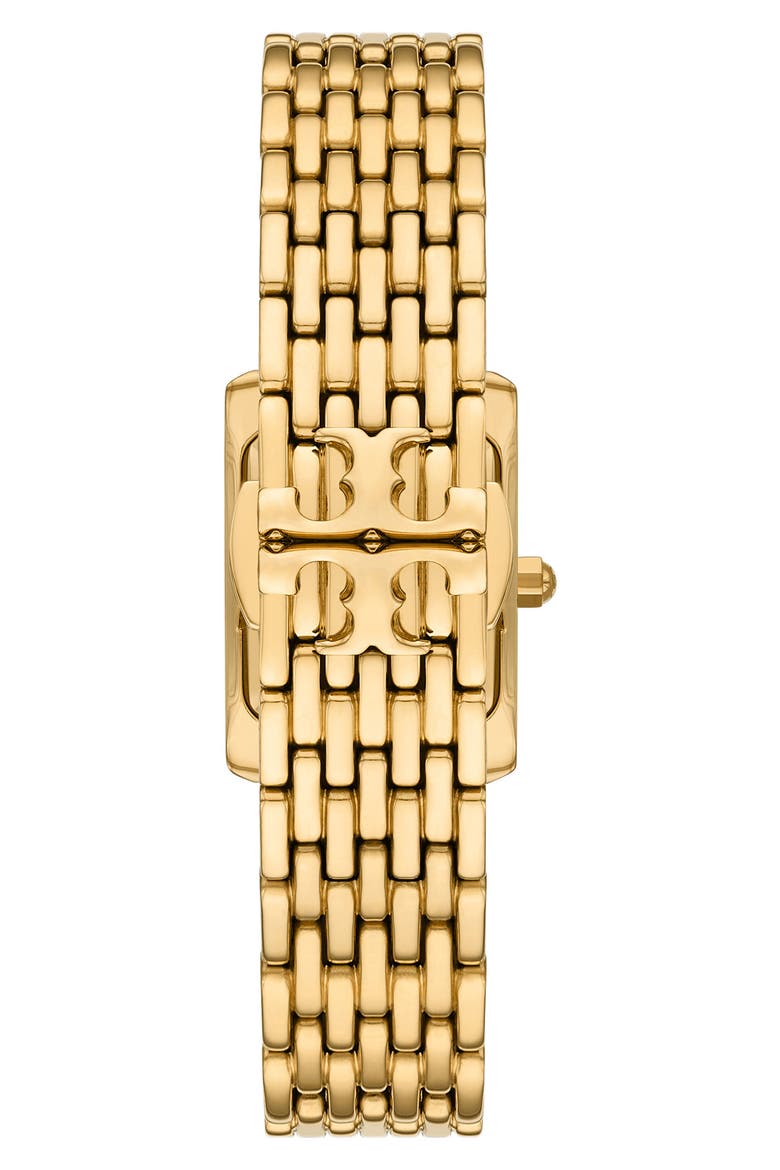The Small Eleanor Stainless Steel Watch, 19mm x 28mm, Alternate, color, GOLD