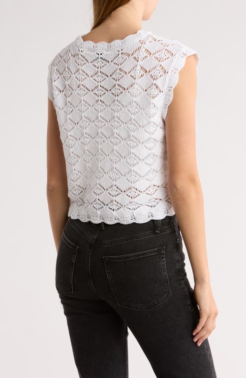 RDI RDI POINTELLE SLEEVELESS TOP